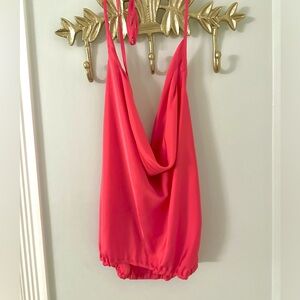 Ramy Brook Pink Hettie Top